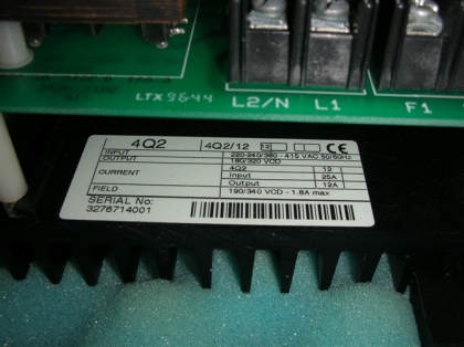 Control Techniques 4Q2/12 Small DC Drive